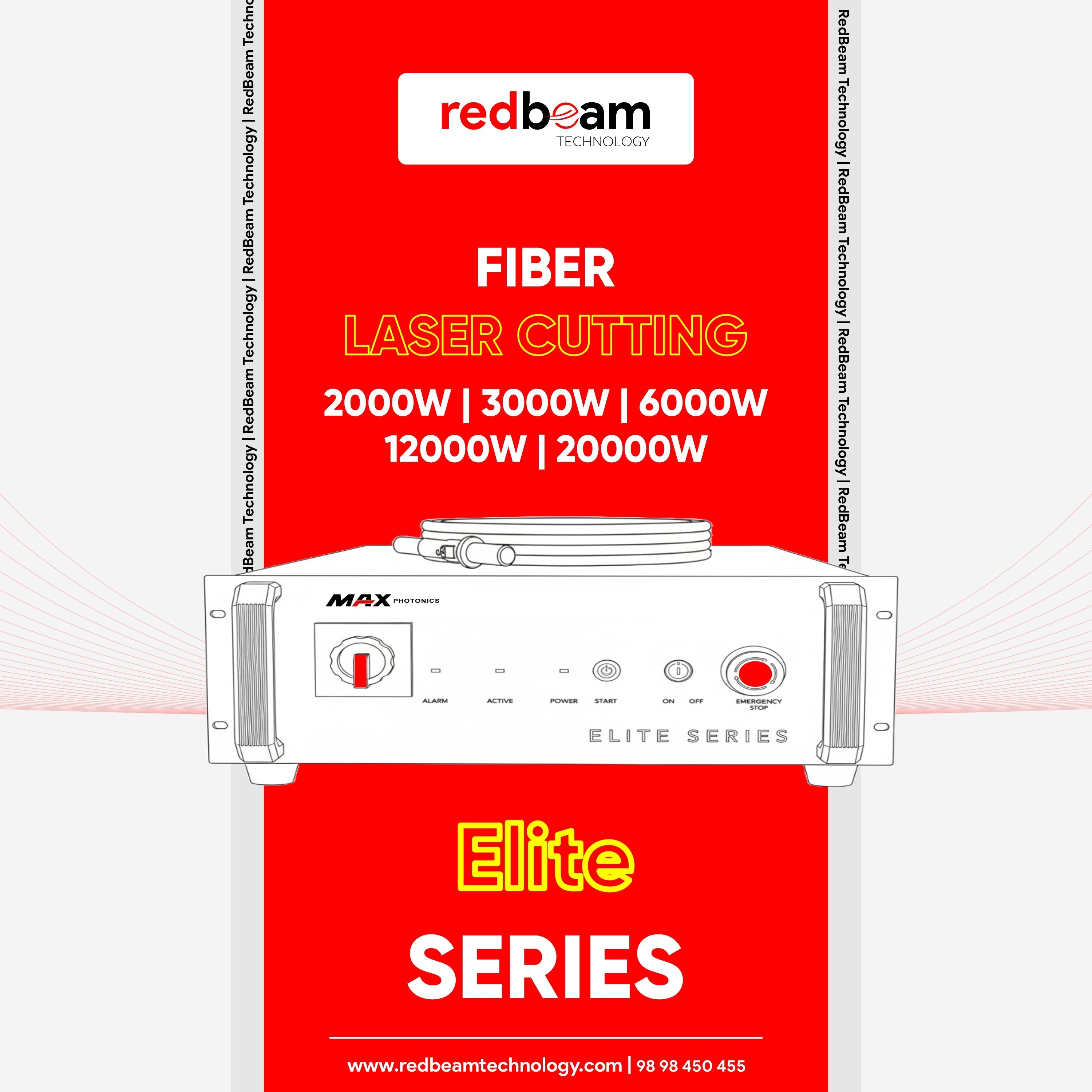 MAX Elite Series Fiber Laser Cutting Source | RedBeam India – RedBeam ...